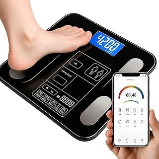 Balança Corporal Bioimpedância Inteligente Digital Com Aplicativo para Análise Corporal Medição de Gordura Peso Até 180kg