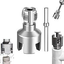 Rosqueador Abridor de Rosca Interna e Externa Tubo de Agua para Parafusadeira – Ideal para Tubos 1/2” e 3/4” (Rosca_3/4)