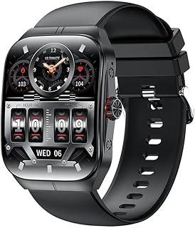 Smartwatch Lefal HK8pro tela AMOLED de 1,95 polegadas original Lefal Cold na Cor PRETO