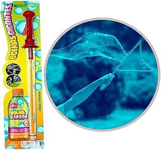 Bastão Espada 40cm para Bolha de Sabão Gigante com Refil de 300mL Brinquedo Nacional Férias Verão Mimos e Lembrancinhas