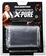 Toalha Antibacteriana para Academia Secagem Compacta Branca Cinza Rosa X Pure (Cinza)