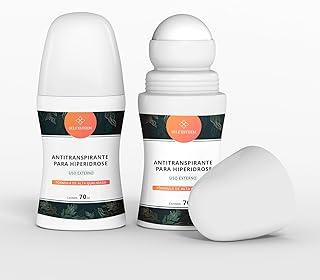 Antitranspirante para Hiperidrose (suor excessivo) Roll on 70ml
