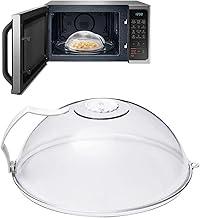 Tampa Microondas Anti-Respingo Com Alça Transparente Anti Sujeira Com Válvula transparente para micro-ondas contra respingos de alimentos-Vende Mais