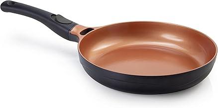 LE COOK Frigideira Cerâmica Premier Black 24 cm com Cabo Destacável Antiaderente Saudável Fundo de Indução Compatível com Todos os Fogões Alumínio de Alta Densidade Cor Preta