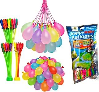 Kit 111 Balões de Água Coloridos para Guerra de Água Brincadeiras Festas Verão e Diversão Infantil Resistentes e Rápidos de Encher
