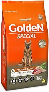 Premier Pet Golden Special - Ração para Cães Adultos, Sabor Frango e Carne, 15kg