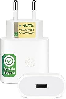 Fonte Carregador Turbo 30W USB-C Tipo C Rápido e Eficiente Carregador Fonte Homologada