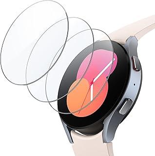 JETech Película de Vidro Temperado para Samsung Galaxy Watch FE/5/4 40mm, Protetor de Tela 2,5D Round Edge, HD Claro, Pacote com 3