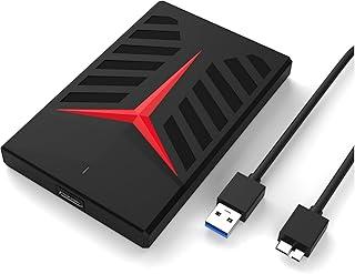 Case Externo Para HD e SSD Sata 2.5" Usb 3.0 EASY IDEA NETWORK Qualidade Premium Adaptador Gaveta para HDs Notebook Pc Ps3 Ps4 Xbox One Transmissão 5Gbps