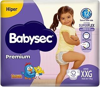 Fralda Babysec Premium Hiper Xxg 52 Un