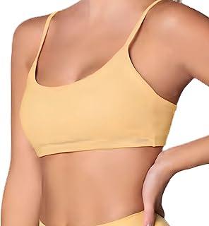 Top Sutiã Academia Alça Fina Ajustável Bojo Removível Selene