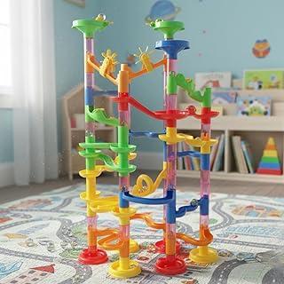 Brinquedo Educativo Pista de Montar Rola Bola Peças para Construir