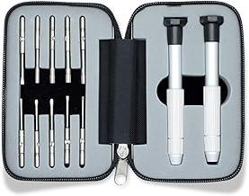 Kit Chave Ferramenta Relógio Óculos Conserto Prateado