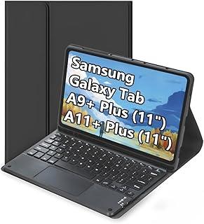 Kit Premium Completo Capa Para Tab Samsung A11+Plus/A9+ Plus 11 Polegadas + Teclado + Mouse TrackPad