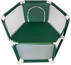 Cercadinho Infantil Hexagonal Desmontável Verde ELORIA