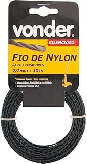 Vonder, Fio De Nylon, 2,4 Mm X 10 M, Silencioso.