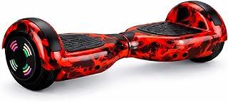 Hoverboard Skate Elétrico 6.5" com Bolsa Led Bluetooth Vermelho Fogo Brinovar