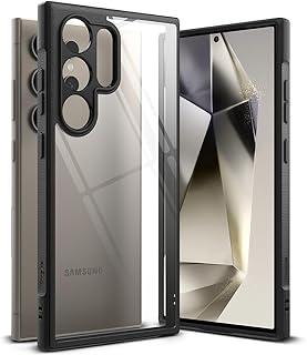 Capa Slim Leve Anti Impacto Ringke Modelo Fusion Bold Compatível com Galaxy S24 Ultra (6.8 Pol) - Preto