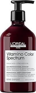 L'Oréal Professionnel, Condicionador Profundo, Vitamino Color Spectrum, para cabelos coloridos, cabelos macios, suaves & fortes, brilho espelhado ultra intenso, cores ricas & vibrantes, 500ml