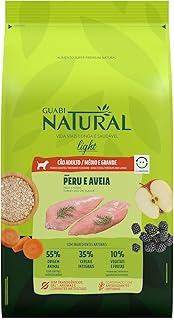 Guabi Natural - Ração Cães Adultos Light Médio e Grande Peru e Aveia 12kg