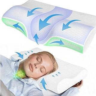 Travesseiro Anatômico Ortopédico Cervical Espuma de Suporte para Coluna 55 cm x 40 cm x 12 cm Premium