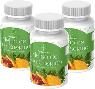 Melão São Caetano 120 Cápsulas Greenora (Kit 3)