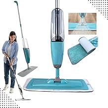 Kit Mop Spray Mágico 3 em 1 com Reservatório de 400ml + Refil Extra – Esfregão Completo Lava, Enxágua e Seca (2)