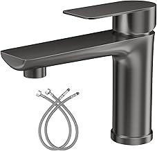 Torneira Cascata Banheiro Aço Inox 304 Design Alto Padrão para Lavabo/Pia Banheiro – 1/4 de Volta Durável e Sofisticada