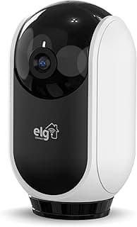ELG, SHCR600, Câmera Robô 360° Full HD 1080P Inteligente, Conexão WI-FI 2.4GHz, Compatível com Alexa, Áudio Bidirecional, Zoom Digital 6x, Branco com 66.06% de desconto por R$ 184,99 na amazon