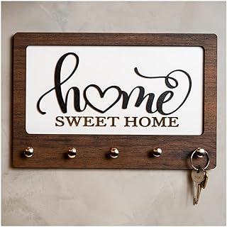 Porta Chave Parede Madeira Moderno Mdf Criativo