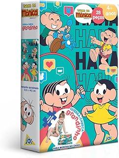 Toyster - Quebra-cabeça Grandinho: Turma da Mônica - 28 peças - JAK