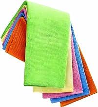 TOALHA DE LIMPEZA MULTIUSO MICROFIBRA 25x25CM – KIT COM 5 UNIDADES PARA CASA CARROS MÓVEIS ELETRÔNICOS E MUITO MAIS