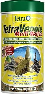 Tetra VeGGie Multi Wafers 105g Tetra Para Todos Os Tipos de Peixe Todas As Fases,