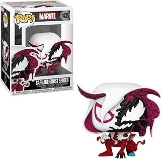 Candide, Boneco, Funko POP! Ghost Spider, Marvel Carnageized - 8 cm