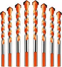 Conjunto de 8 Brocas Diamantadas Multifuncionais, 6mm 8mm 10mm 12mm