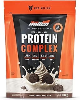 Protein Complex Premium - 1800g Refil Cookies&cream - New Millen, New Millen