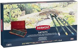 Derwent, Lápis de Cor Permanente Artists 120 Cores Estojo Madeira, 32098