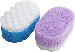 Esponja Dupla Face Para Banho, 585Bt, Cores Sortidas, Bonitta