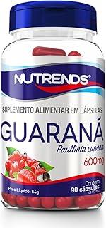 Guaraná em cápsulas 600mg 90 cápsulas, Nutrends