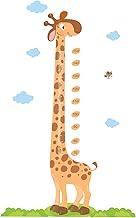 Adesivo de Parede Girafa Régua de Crescimento 175x110cm