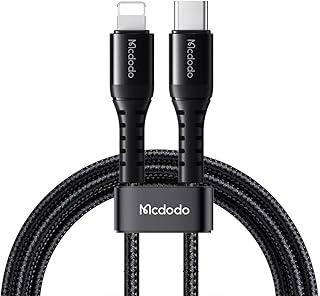 Cabo de Dados Mcdodo 36W USB-C Lightning 1,0m Cor:Preto