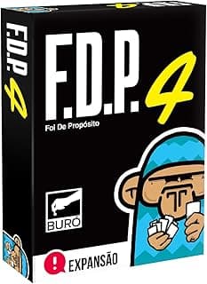 Buró, FDP - Foi de Propósito 4, Expansão com novas Cartas para Rir com 27.57% de desconto por R$ 31,87 na amazon