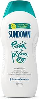 Sundown Protetor Solar Corpo e Rosto Praia e Piscina FPS 50, 350ml