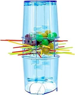 Jogo Tira Varetas Infantil com Bolinhas Coloridas, Brinquedo Educativo de Estratégia e Coordenação Motora, 5+ Anos