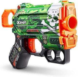 Candide, X-Shot, Lançador de Dardos, Skins Menace - 8 Dardos