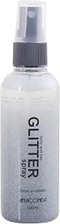 Anaconda Spray Glitter Prata 100 Ml