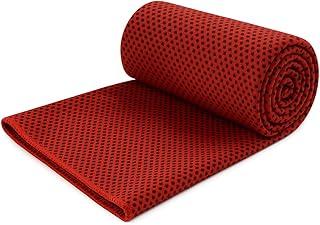 Toalha Microfibra Grande 150x80cm Ultrafina – Alta Absorção, Secagem Rápida e Super Absorvente | Compacta, Ultra Leve, Ideal para Academia, Acampamento, Natação, Piscina e Praia. (Vermelho)