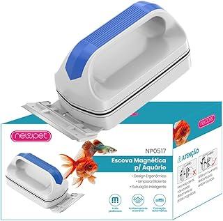 Escova de Limpeza Magnética Forte para Aquário, Escova de Limpeza com ímã para Algas em Vidro de Aquário, Escova de Limpeza Flutuante