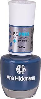 Esmalte Ana Hickmann Hipoalergênico 9ml - Cor Yara Nude Chic - Coleção Be Free - Longa Duração e Secagem Rápida