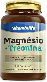 Magnésio + Treonina - 60 Cápsulas - VitaminLife
